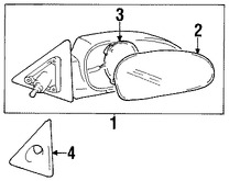 Foto de Motor de retrovisor exterior Original para Hyundai Kia Marca HYUNDAI Nmero de Parte 876222D000