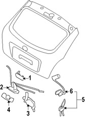 Foto de Manilla Puerta Trasera Original para Hyundai Accent 2007 2008 2009 2010 2011 Marca HYUNDAI Nmero de Parte 817201E020