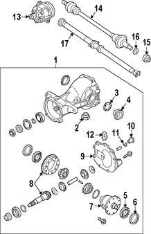 Foto de Sello del Eje Propulsor Original para Kia Sportage Kia Sorento Hyundai Santa Fe Hyundai Tucson Marca HYUNDAI Nmero de Parte 5306839200