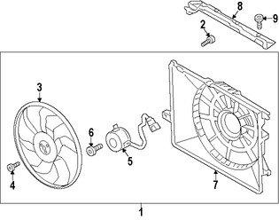 Foto de Tornillo de Claxon / Bocina Original para Kia Hyundai Marca HYUNDAI Nmero de Parte 1129306206B