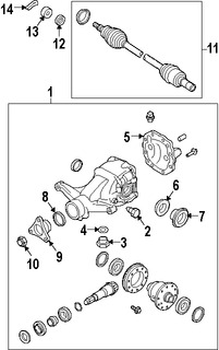 Foto de Tuerca de Junta de Homocinetica Original para Kia Sportage Kia K900 Kia Amanti Hyundai Genesis Coupe Hyundai Genesis Hyundai Equus Marca HYUNDAI Nmero de Parte 495511F000