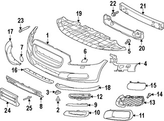 Foto de Alern / Spoiler Original para Jaguar XJ 2016 2017 Marca JAGUAR Nmero de Parte C2D40624LML