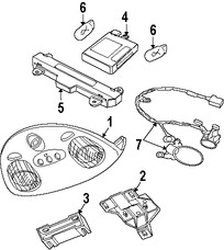 Foto de Bombilla de luz de mapa Original para Jaguar Marca JAGUAR Nmero de Parte DBC12440