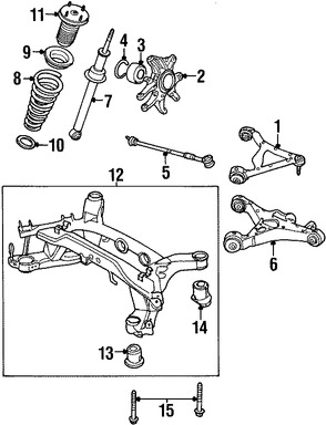 Foto de Aislante de Muelle Original para Jaguar Marca JAGUAR Nmero de Parte MJA2162AA