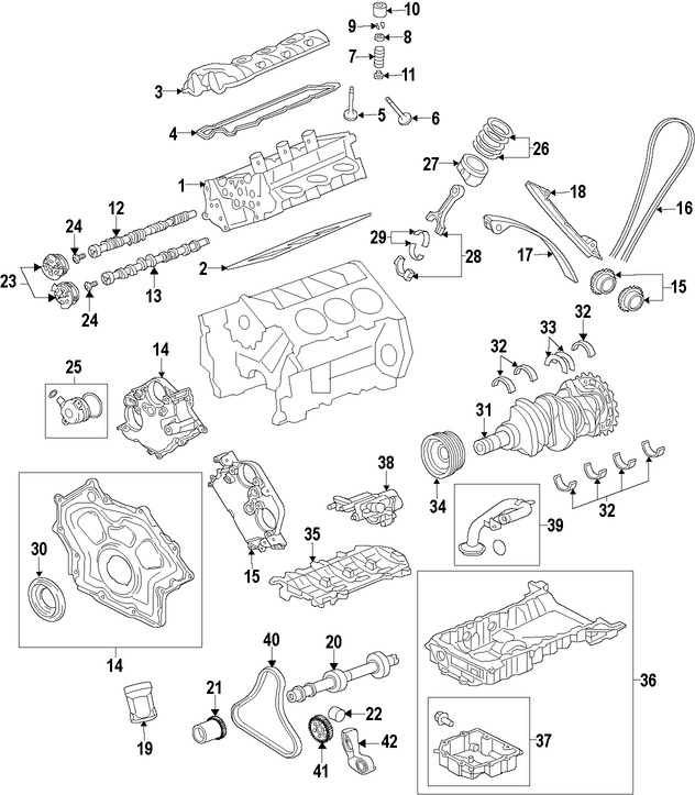 Foto de Vlvula de Escape del Motor Original para Jaguar XJ Jaguar F-Type Jaguar  Jaguar XF Marca JAGUAR Nmero de Parte C2Z29182