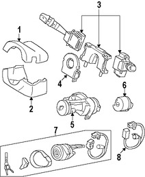 Foto de Sensor de Posicin del Volante de Direccin Original para Kia Hyundai Marca KIA Nmero de Parte 934803L002