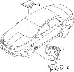 Foto de Sensor Angulo de Direccin Original para Kia Optima Hyundai Azera Marca KIA Nmero de Parte 956303V100