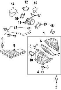 Foto de Manguera Vlvula PCV Original para Hyundai Santa Fe Hyundai Azera Kia Sedona Kia Sorento Kia Cadenza Marca KIA Nmero de Parte 267103C351