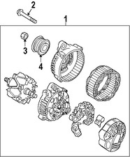 Foto de Polea del Alternador Original para Hyundai Kia Marca KIA Nmero de Parte 373213C000