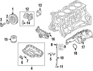 Foto de Empacadura del Tapon de drenaje de aceite Original para Kia Hyundai Marca KIA Nmero de Parte 2151323001