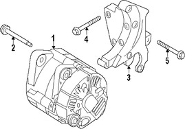 Foto de Alternador Original para Hyundai Equus Hyundai Genesis Kia K900 Marca KIA Nmero de Parte 373003F020