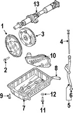 Foto de Empacadura del Crter Transmision Automatica Original para Kia Sorento Kia  Hyundai Genesis Coupe Marca KIA Nmero de Parte 452284C000