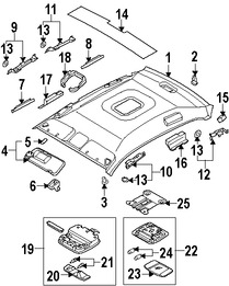 Foto de Lente de luz de mapa Original para Kia Amanti 2004 2005 2006 2007 2008 2009 Marca KIA Nmero de Parte 928213F001