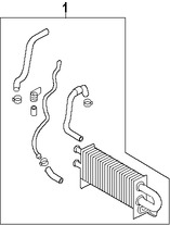 Foto de Enfriador Direccin Asistida Original para Kia Amanti 2007 2008 2009 Marca KIA Nmero de Parte 575503F100