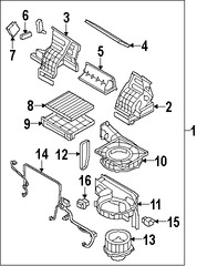 Foto de Motor de Control de Ajuste de Aire HVAC Original para Kia Rondo 2007 2008 2009 2010 Marca KIA Nmero de Parte 971251D000