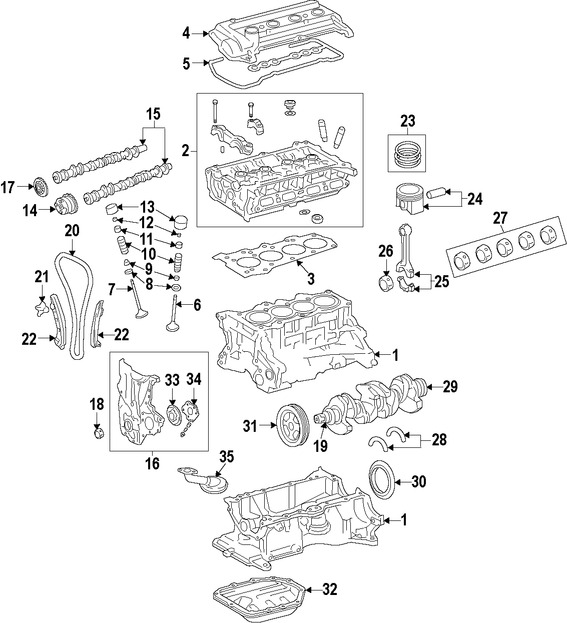 Foto de Motor Completo Original para Kia Soul 2010 2011 Marca KIA Remanufacturado Nmero de Parte 168Y12BH00AR