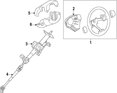 Foto de Timon / Volante / Manubrio Original para Kia Soul EV 2015 2016 2017 Marca KIA Nmero de Parte 56110B2941GBV