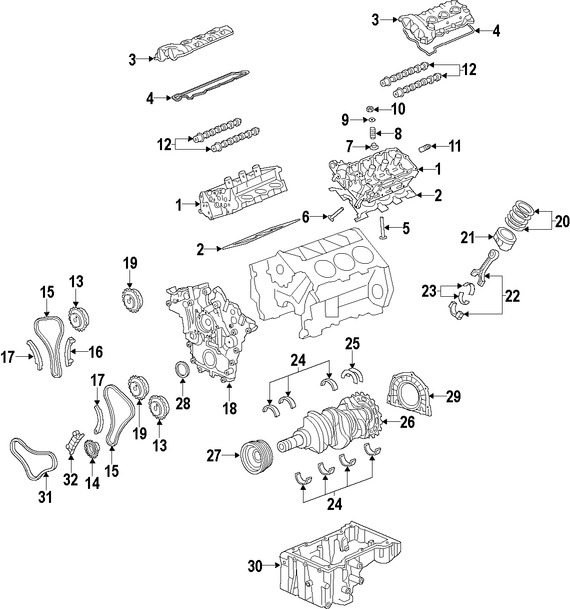 Foto de Seguidor del rbol de levas Original para Kia Sorento 2016 2017 2014 2015 Marca KIA Nmero de Parte 222263CBA3