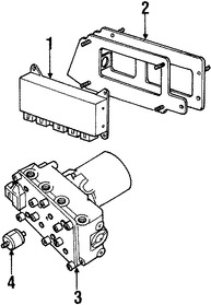 Foto de Conjunto de Bomba y Motor Frenos ABS Original para Land Rover Discovery 1999 2000 2001 2002 2003 2004 Marca LAND ROVER Nmero de Parte SRB500570