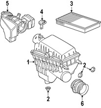 Foto de Manguera de Admisin de Aire del motor Original para Land Rover Range Rover 2006 2007 2008 2009 Marca LAND ROVER Nmero de Parte PHD500224