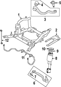 Foto de Barra Estabilizadora de Suspensin Original para Land Rover Range Rover 2003 2004 2005 2006 2007 2008 Marca LAND ROVER Nmero de Parte RBL500722