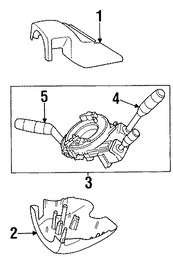 Foto de Interruptor del limpiaparabrisas Original para Land Rover Range Rover Marca LAND ROVER Nmero de Parte XPE500080