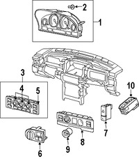 Foto de Bombilla de Panel de Instrumentos Original para Land Rover Range Rover Marca LAND ROVER Nmero de Parte YAW000010