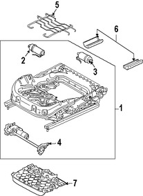 Foto de Cubierta de Riel de Asiento Original para Land Rover Range Rover 2007 2008 2009 2010 2011 Marca LAND ROVER Nmero de Parte HJX500200LNQ