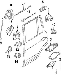 Foto de Varilla de Operaci Original para Land Rover Range Rover Marca LAND ROVER Nmero de Parte ELZ000020PUY