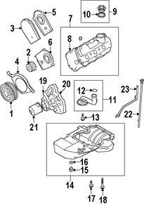 Foto de Crter Original para Land Rover Freelander 2005 Marca LAND ROVER Nmero de Parte LSB103053