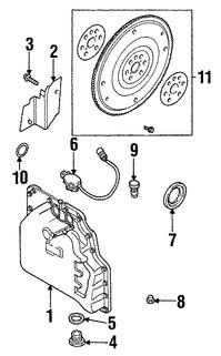 Foto de Carter Transmisin Automtica Original para Land Rover Freelander 2002 2003 2004 2005 Marca LAND ROVER Remanufacturado Nmero de Parte TGD500530