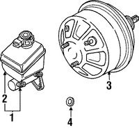 Foto de Cilindro Maestro de Freno Original para Land Rover Freelander 2002 2003 2004 2005 Marca LAND ROVER Nmero de Parte SJC000010