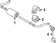 Foto de Barra Estabilizadora de Suspensin Original para Land Rover LR3 2005 2006 2007 2008 2009 Marca LAND ROVER Nmero de Parte RGB500080