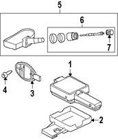 Foto de Sensor de control de presin de la llanta  Original para Land Rover  Land Rover Range Rover Land Rover Range Rover Sport Marca LAND ROVER Nmero de Parte LR066379