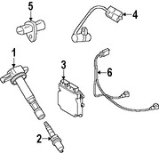 Foto de Sensor de posicin del cigueal Original para Land Rover LR3 Land Rover Range Rover Land Rover Range Rover Sport Marca LAND ROVER Nmero de Parte NSC500160