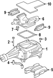 Foto de Empacadura de Supercargador Original para Land Rover Range Rover Sport Land Rover Range Rover Marca LAND ROVER Nmero de Parte 1347543