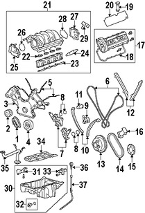 Foto de Crter Original para Land Rover Range Rover Sport Land Rover LR3 Marca LAND ROVER Nmero de Parte 4728388