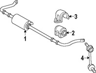 Foto de Barra Estabilizadora de Suspensin Original para Land Rover Range Rover Sport 2006 2007 2008 2009 2010 Marca LAND ROVER Nmero de Parte LR024073