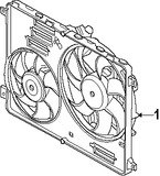 Foto de Montura de ventilador de enfriado de motor Original para Land Rover LR2 2009 2010 2011 2012 2008 Marca LAND ROVER Nmero de Parte LR026078