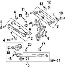 Foto de Brazo de Control Lateral Original para Land Rover LR2 Marca LAND ROVER Nmero de Parte LR068326