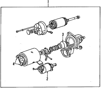 Foto de Solenoide de Encendido Original para Land Rover Range Rover Land Rover Defender 110 Land Rover Defender 90 Land Rover Discovery Marca LAND ROVER Nmero de Parte STC1242