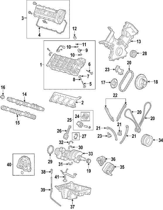 Foto de Culata del motor Original para Land Rover LR3 Land Rover Range Rover Land Rover Range Rover Sport Marca LAND ROVER Remanufacturado Nmero de Parte LR002811