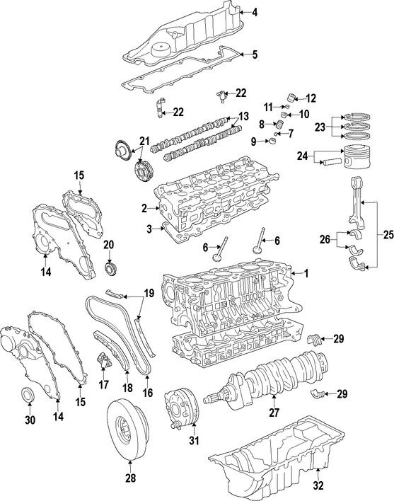 Foto de Motor Completo Original para Land Rover LR2 2008 2009 2010 2011 2012 Marca LAND ROVER Remanufacturado Nmero de Parte LR023220