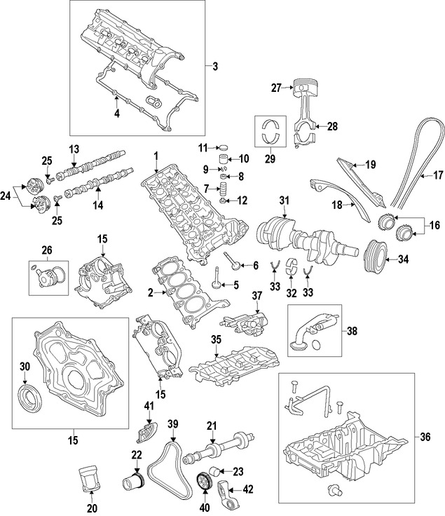 Foto de Seguidor del rbol de levas Original para Land Rover  Land Rover LR2 Land Rover Range Rover Land Rover Range Rover Sport Marca LAND ROVER Nmero de Parte LR018270