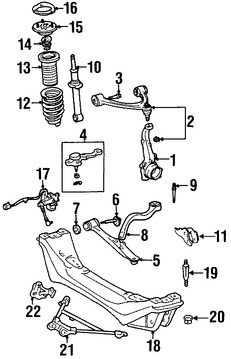 Foto de Rtula de direccin Original para Lexus GS300 Lexus GS400 Lexus GS430 Lexus SC430 Marca LEXUS Nmero de Parte 4321230210