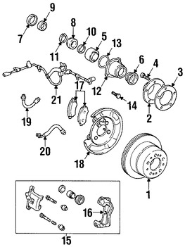 Foto de Sello del Eje Propulsor Original para Toyota Land Cruiser Lexus LX470 Marca LEXUS Nmero de Parte 9031362001