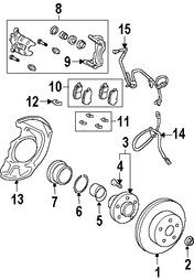 Foto de Tuerca de Junta de Homocinetica Original para Toyota Scion Lexus Marca LEXUS Nmero de Parte 9008017238