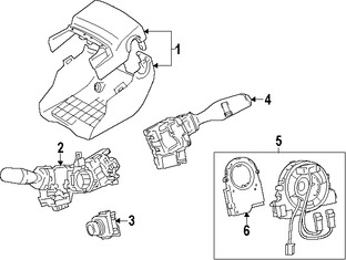 Foto de Sensor de Posicin del Volante de Direccin Original para Lexus Toyota Marca LEXUS Nmero de Parte 8924B0E020