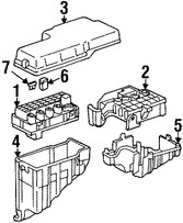 Foto de Caja de Fusibles Original para Toyota Camry 2004 2005 2006 Lexus ES330 2004 2005 2006 Marca LEXUS Nmero de Parte 8272006041