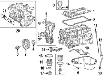 Foto de Tapa de Valvula del Motor Original para Toyota Lexus Marca LEXUS Nmero de Parte 1120136020